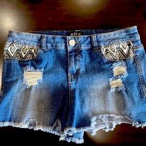 Allen B jean shorts
